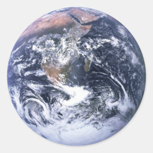 Earth Classic Round Sticker