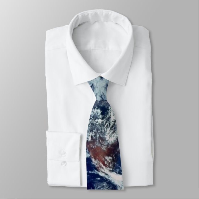 Earth Clouds Tie (Tied)