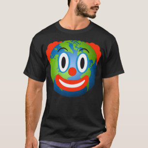 Earth Clown Inspired Clown World Related Clown Emo T-Shirt