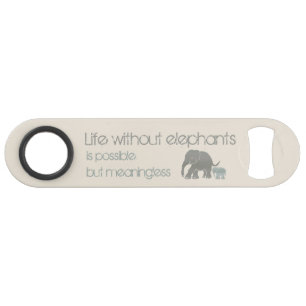 Earth Colour Inspirational Humourous Elephant