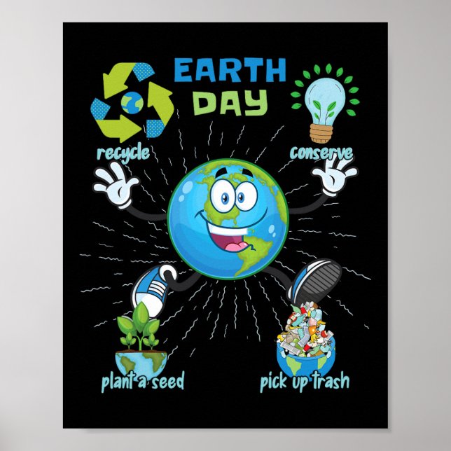 Earth Day 10  Poster (Front)