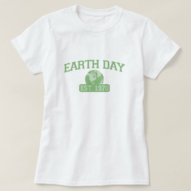 Earth Day 1970 T-Shirt (Design Front)