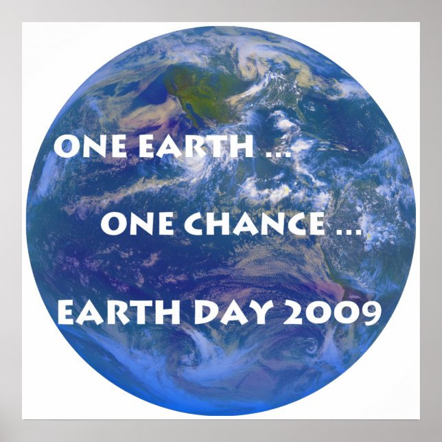 Earth Day 2009 Poster (Front)