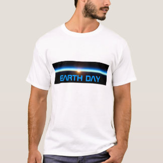 Earth Day 2012 - The Thin Blue Line - Close-up T-Shirt