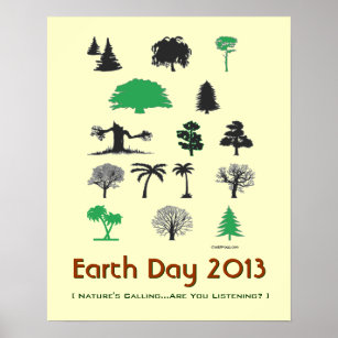 Earth Day 2013 Natures Calling Poster