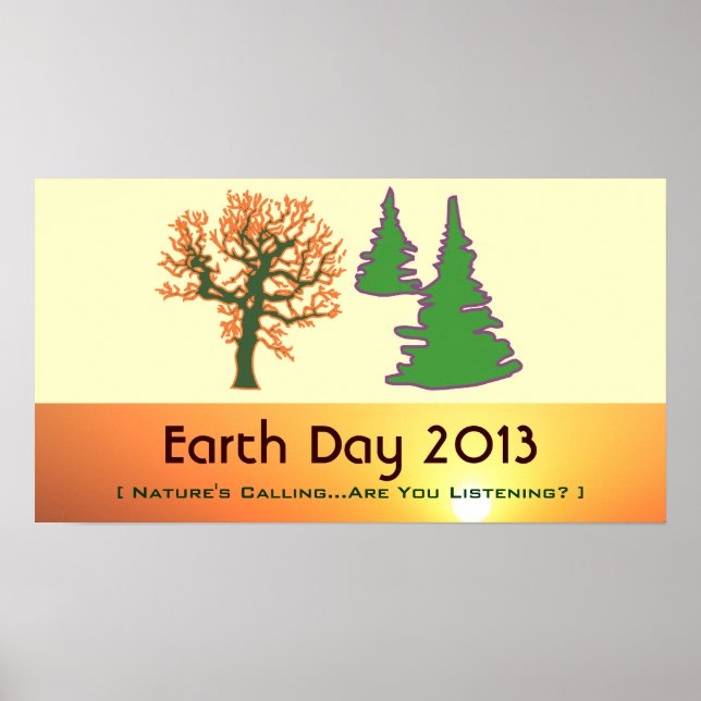 Earth Day 2013 Poster (Front)