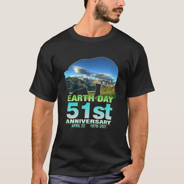 Earth Day 2021 - 51 Year Anniversary 7 T-Shirt (Front)