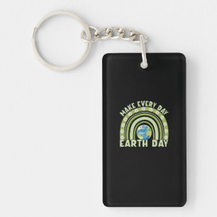 Earth Day 2022 Make Every Day Earth Day Key Ring
