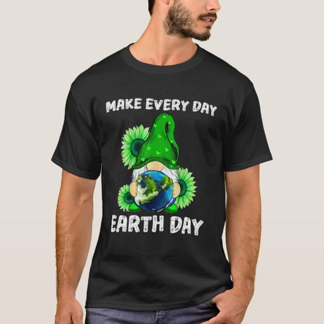 Earth Day 2023 Gnomes Planet Make Earth Day Every  T-Shirt (Front)