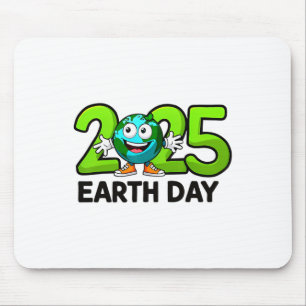 Earth Day 2025 Funny Earth Day Birthday Kids Boys Mouse Mat