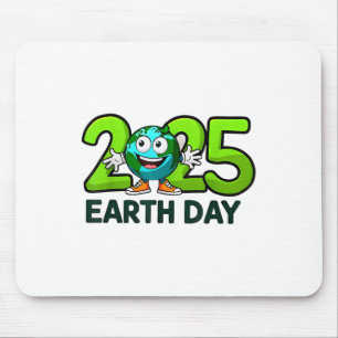 Earth Day 2025 Funny Earth Day Birthday Kids Boys Mouse Mat