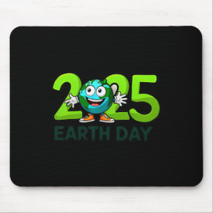 Earth Day 2025 Funny Earth Day Birthday Kids Boys Mouse Mat