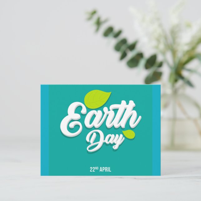 Earth Day 2025 Holiday Postcard (Standing Front)