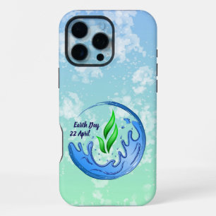 Earth Day 2025 Our Power Our Planet Crest iPhone 16 Pro Max Case