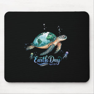 Earth Day 2025 Restore Earth Sea Turtle For Kids M Mouse Mat