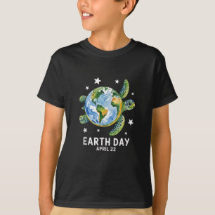 Earth Day 2025 Restore Earth Sea Turtle Save The P T-Shirt