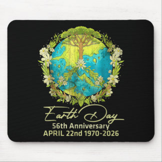 Earth Day 2026 56th Anniversary Earth Day Mouse Mat
