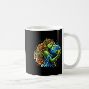 Earth day 2026 green mother nature planet women coffee mug