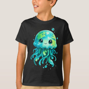 Earth day 2026 jelly fish art  T-Shirt