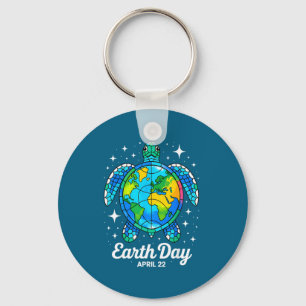 Earth day 2026 restore earth sea earth day turtle key ring