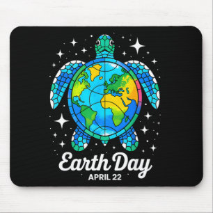 Earth Day 2026 Restore Earth Sea Earth Day Turtle Mouse Mat
