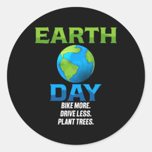 Earth Day 2 Classic Round Sticker