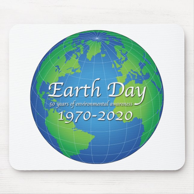 Earth Day 50 Year Anniversary 2020 Mouse Mat (Front)