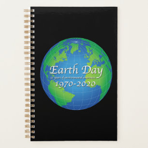 Earth Day 50 Year Anniversary 2020 Planner