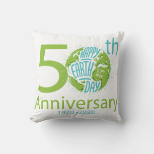 Earth Day 50th Anniversary Cushion