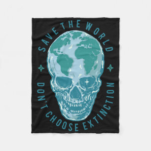 Earth Day 6 Fleece Blanket