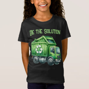 Earth Day April 22 Recycle Truck Be The Solution T-Shirt