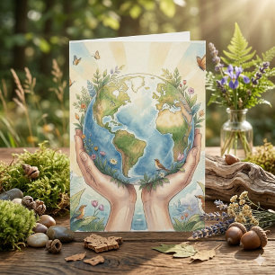 Earth Day April 22nd Ways to Honour Card