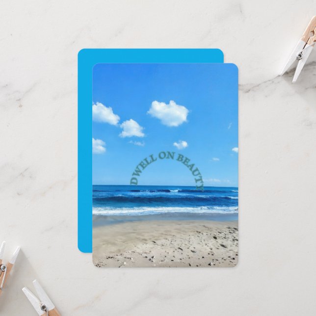 Earth Day Brunch - Invitation (Front/Back In Situ)