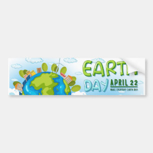 Earth Day Bumper Sticker