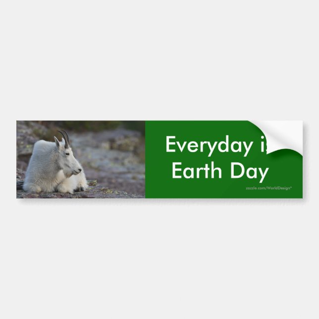 earth day bumper sticker (Front)