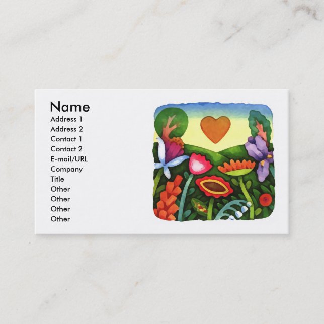 Earth Day Business Card (Front)