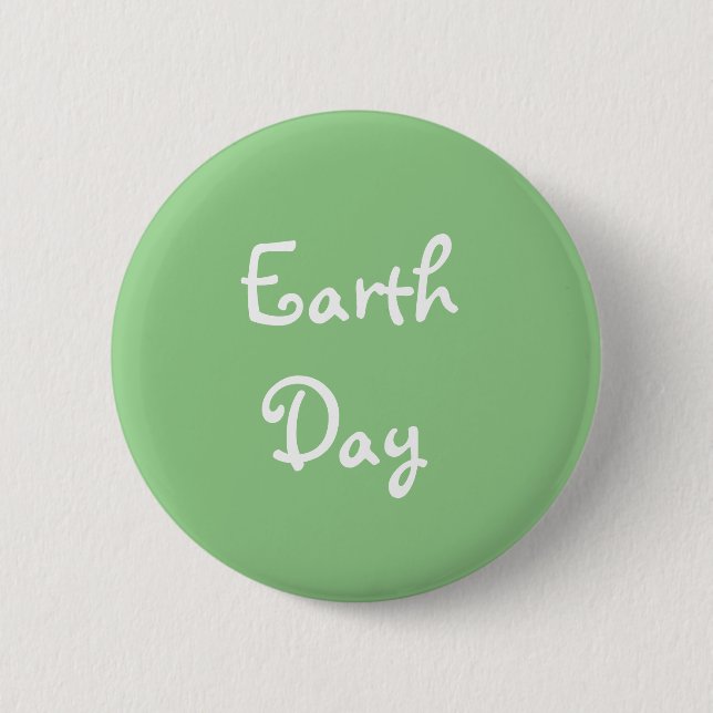 Earth Day Button  (Front)