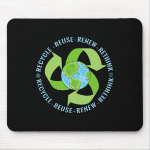 Earth Day Call To Activism Please Recycle Mouse Mat