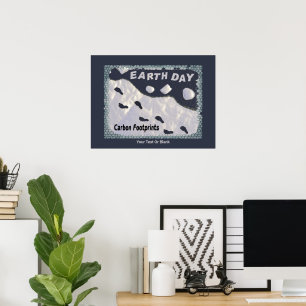 Earth Day - Carbon Footprints Poster