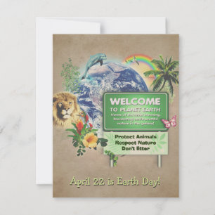 Earth Day Card 🌱 