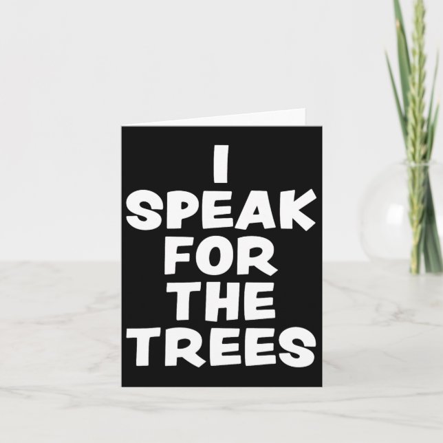 Earth Day  Card (Front)