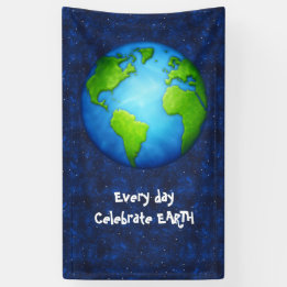 Earth Day Celebration Banner