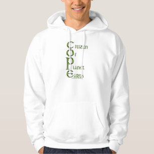 EARTH DAY Citizen of Planet Earth COPE Eco Hoodie