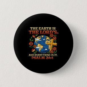 Earth day climate change awareness environmental 6 cm round badge