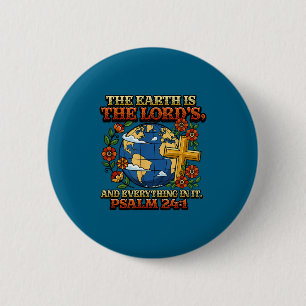 Earth day climate change awareness environmental 6 cm round badge