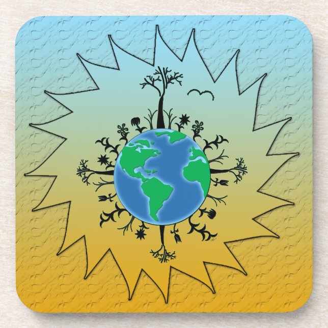 Earth Day Coaster (Front)