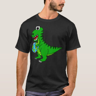 Earth Day Dinosaur TRex Environmentalist Funny T-Shirt