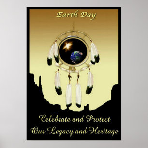 Earth Day Dreamcatcher POSTER