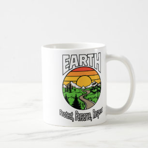 Earth Day Earth Day Save Earth There Is No Planet  Coffee Mug