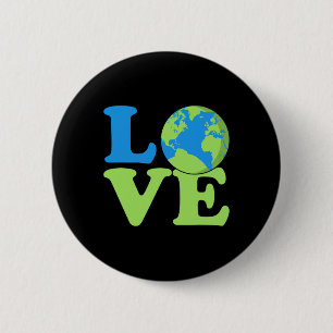 Earth Day Environment Friendly Ecology Environment 6 Cm Round Badge
